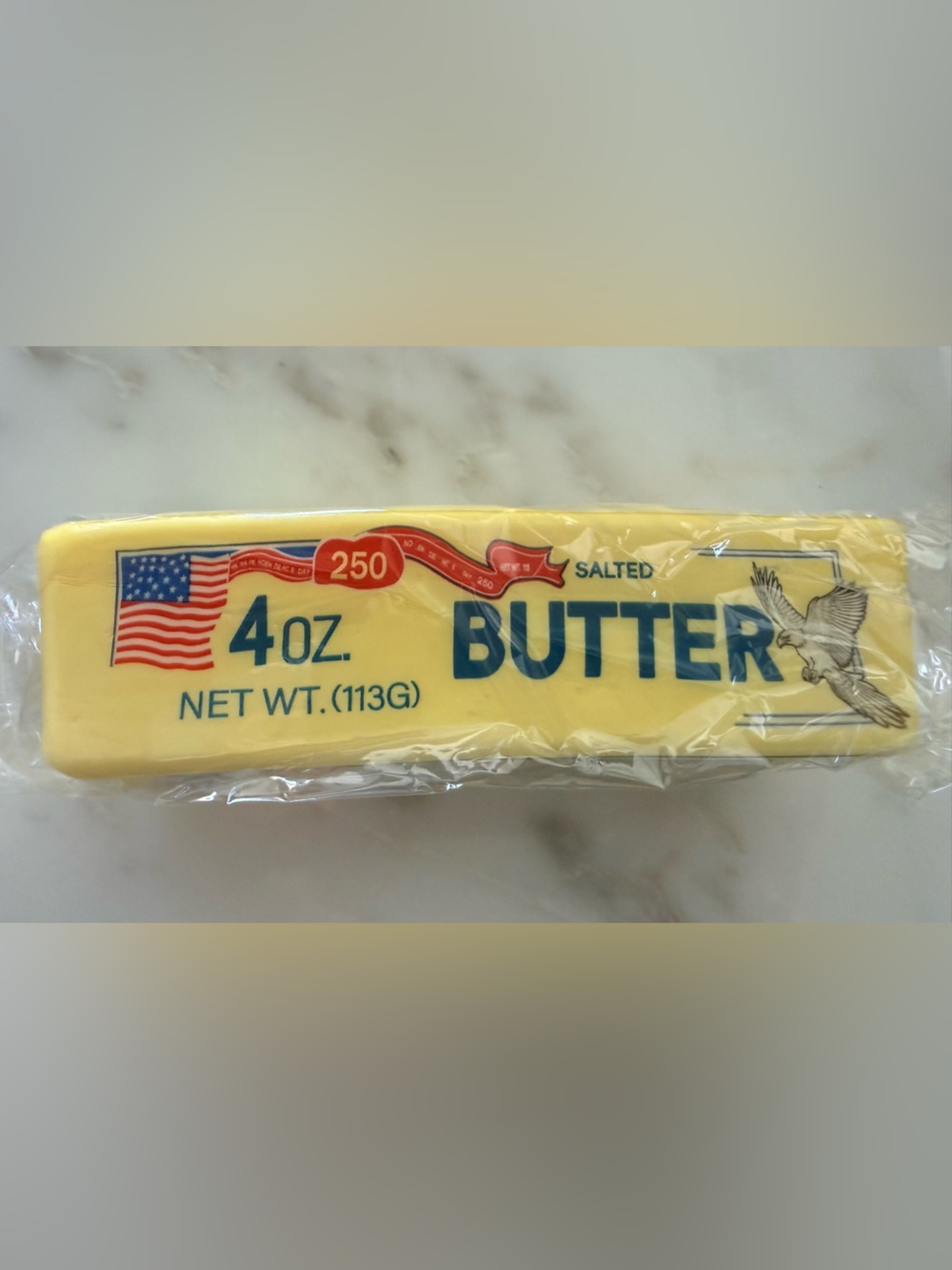 America 250 Butter Squishy 4 oz Stick - Yellow Packaging New